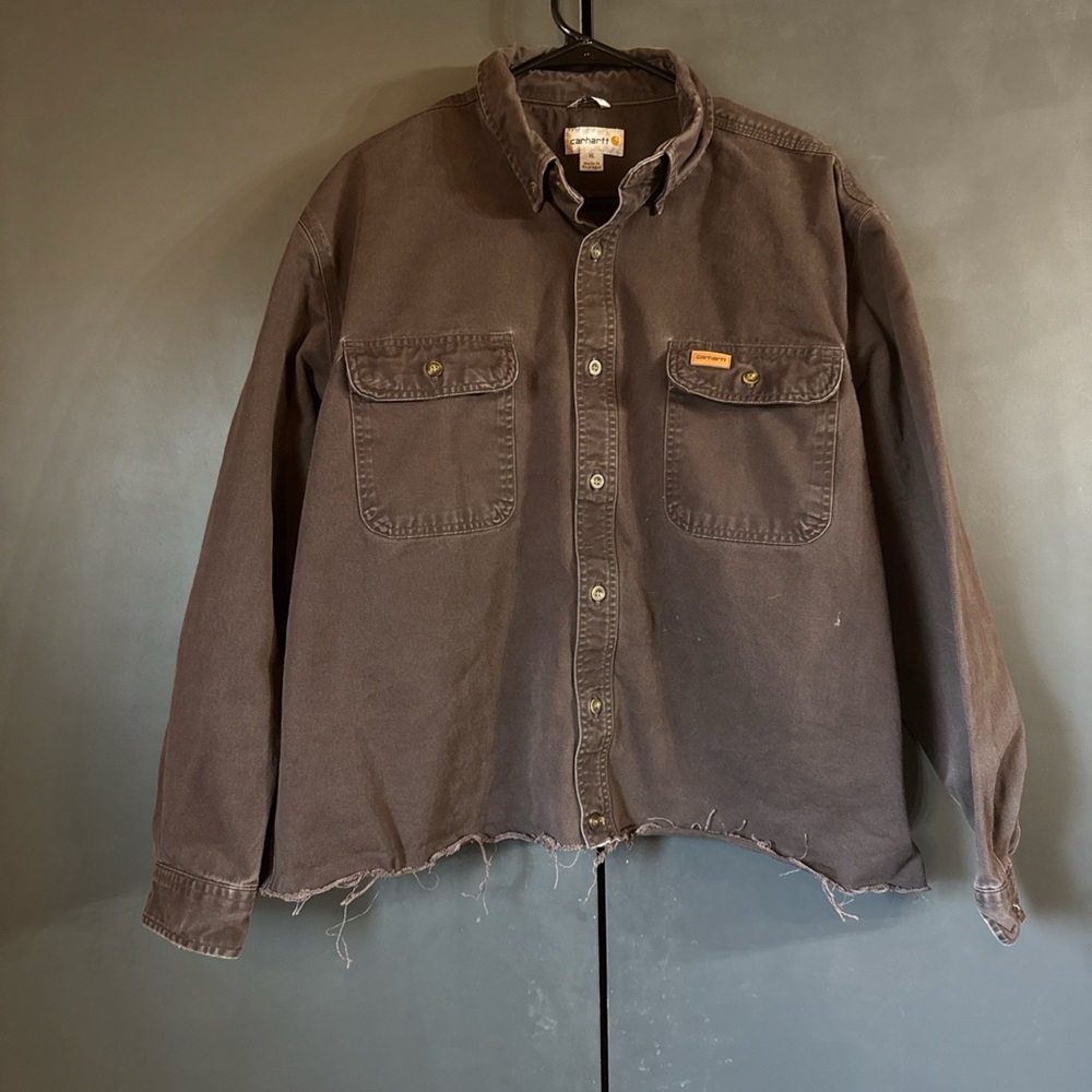 Carhartt Brown Crop Shirt